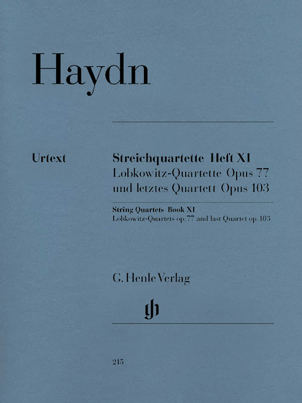 Haydn: String Quartets - Volume 11 (Op. 77 and Op. 103)