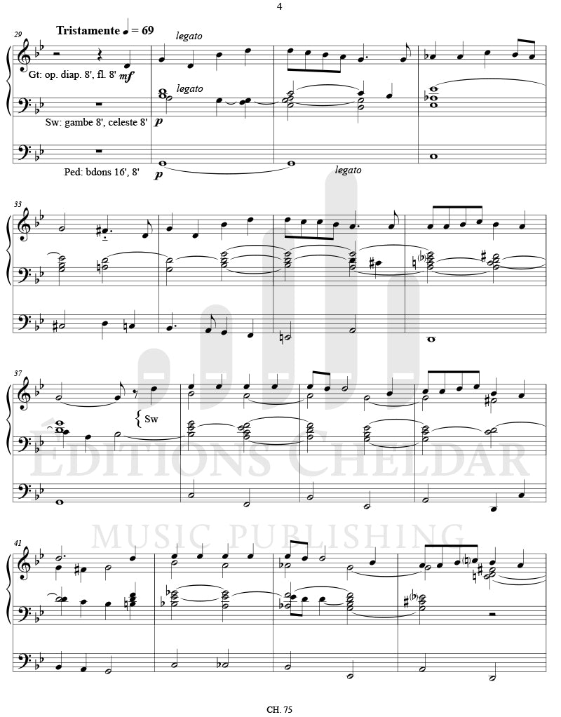 Bédard: Variations on "St. Benedict"