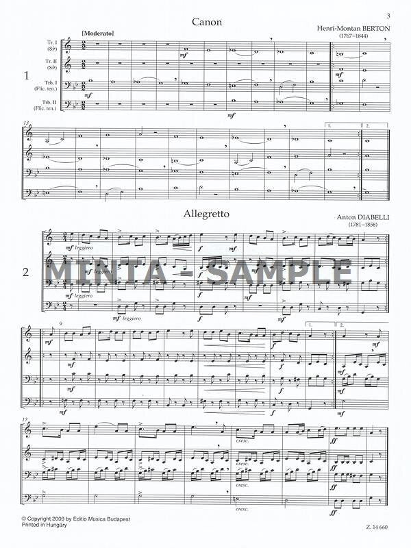 Quartets for Brass