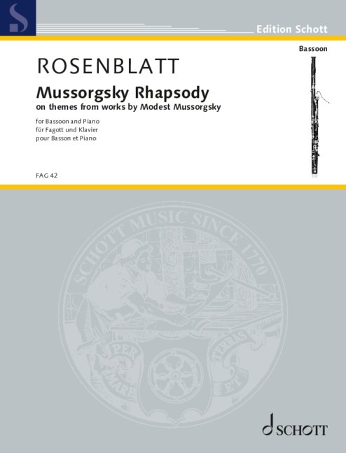 Rosenblatt: Mussorgsky Rhapsody