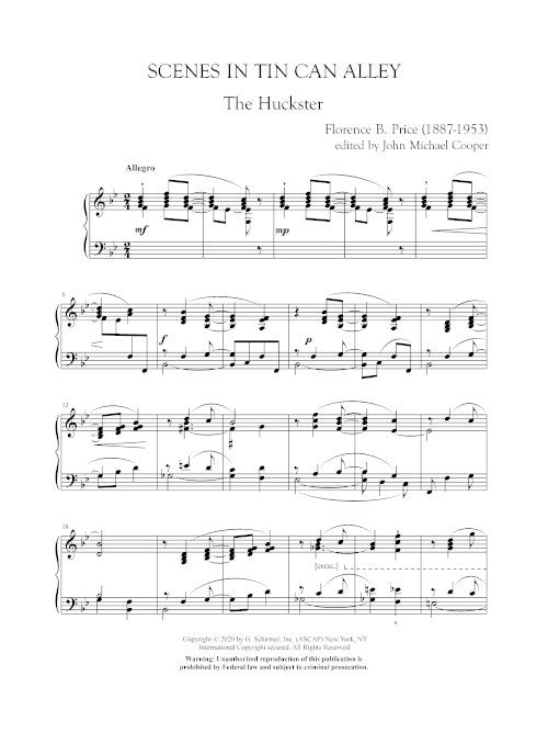 Price: Scenes in Tin Can Alley