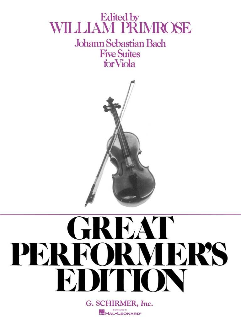 Bach: 5 Suites, BWV 1007-1011 (arr. for viola)