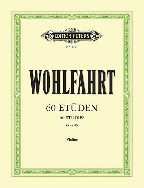 Wohlfahrt: 60 Studies, Op. 45