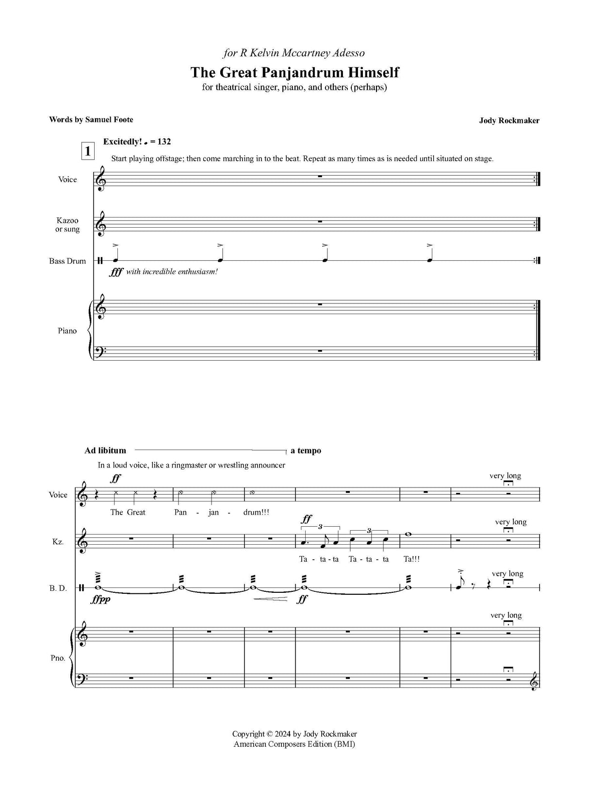 Rockmaker: The Great Panjandrum Himself