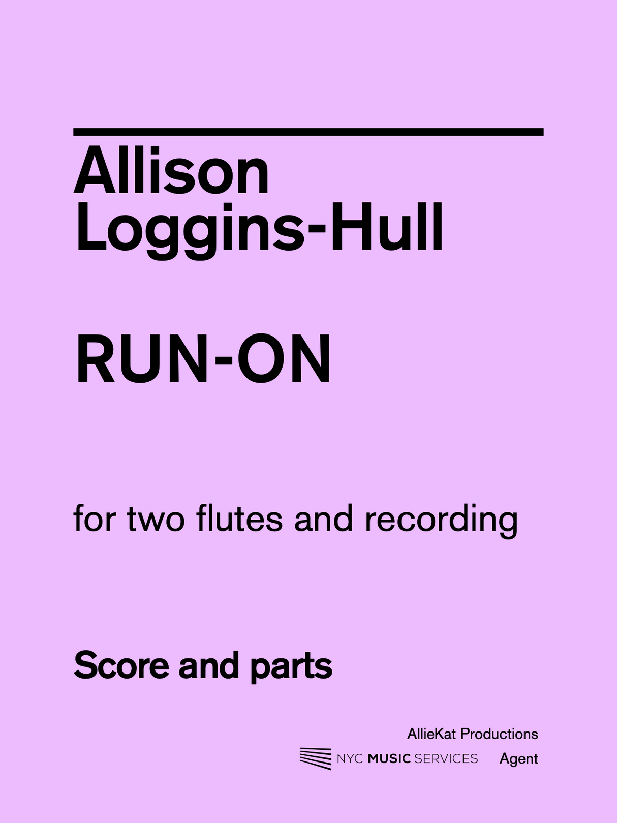 Loggins-Hull: Run-On
