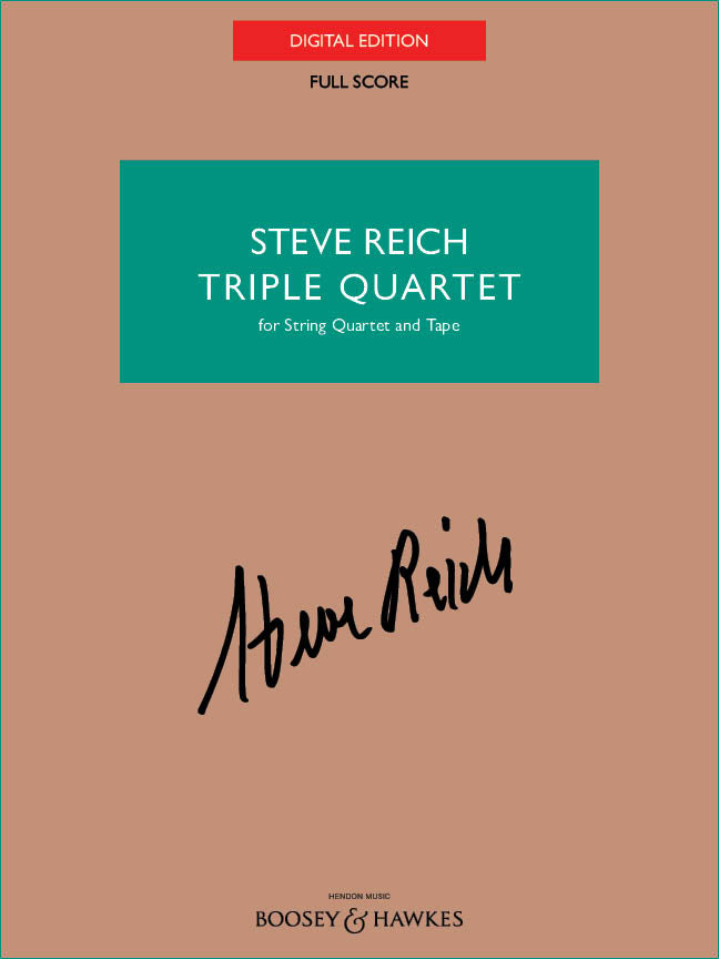 Reich: Triple Quartet - Version for String Quartet and Tape