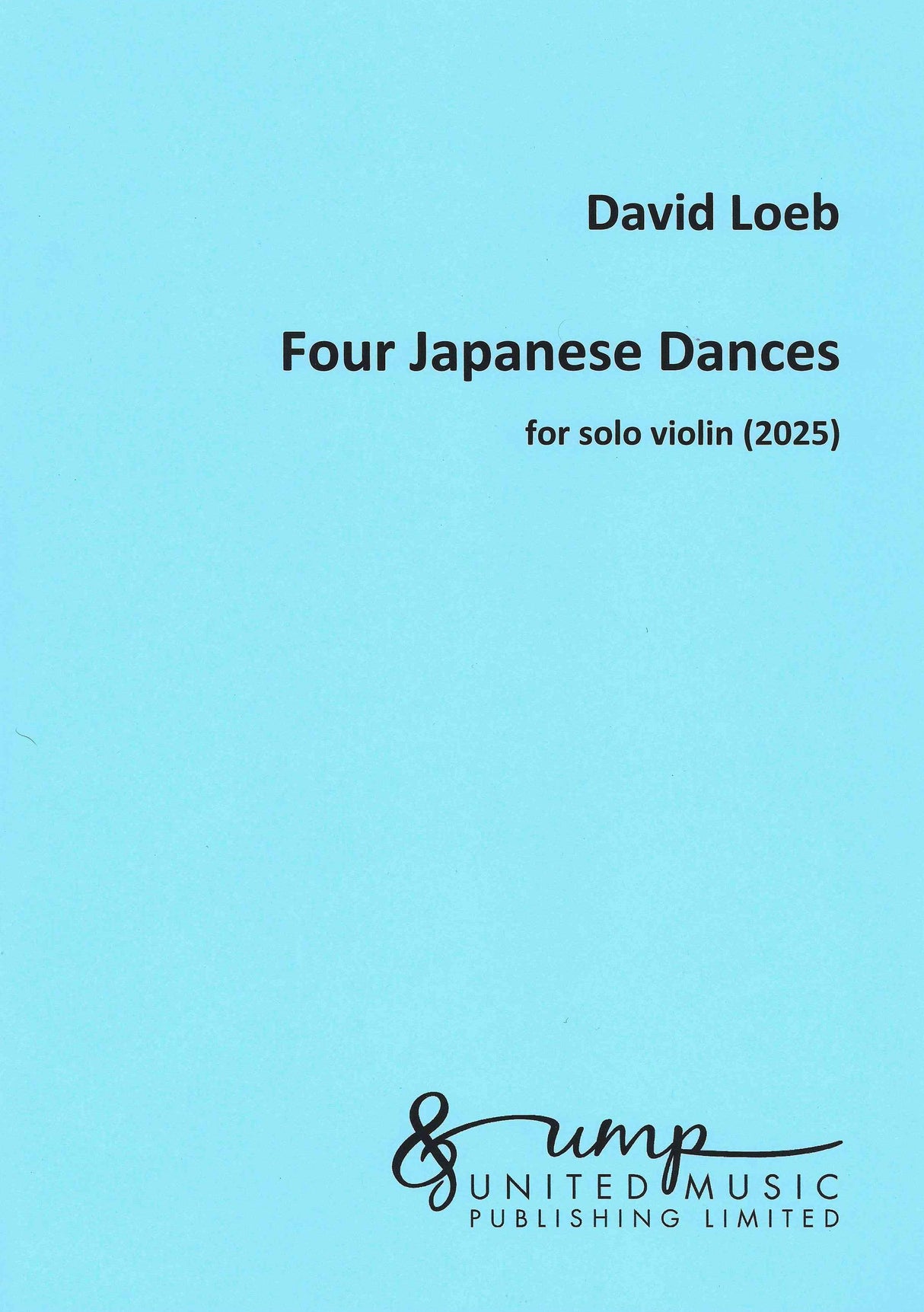 Loeb: Four Japanese Dances