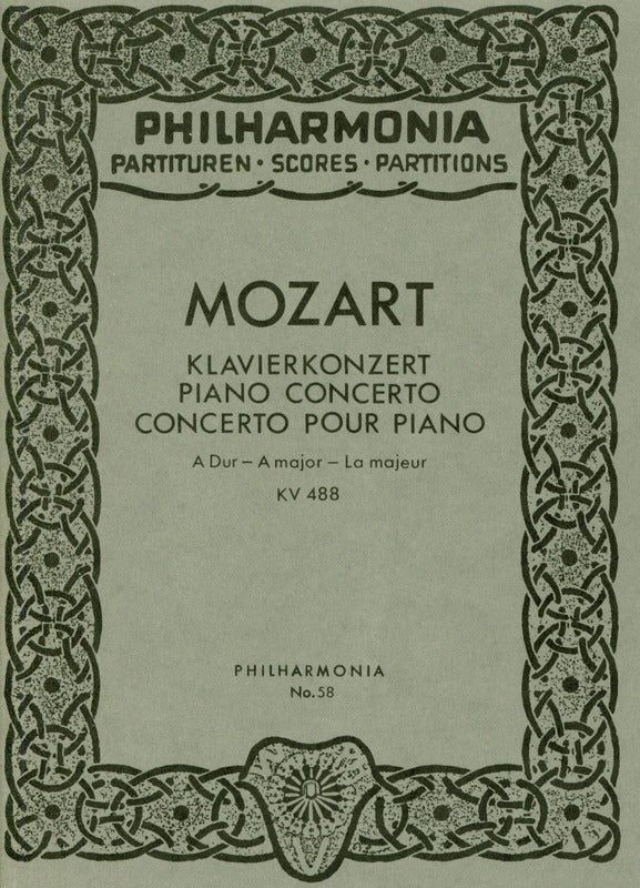 Mozart: Piano Concerto No. 23 in A Major, K. 488