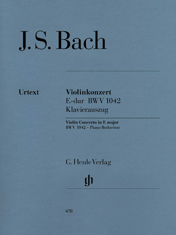 Bach: Violin Concerto in E Major, BWV 1042