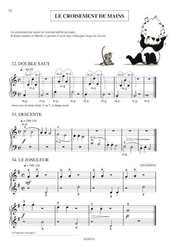 Méthode de piano - débutants