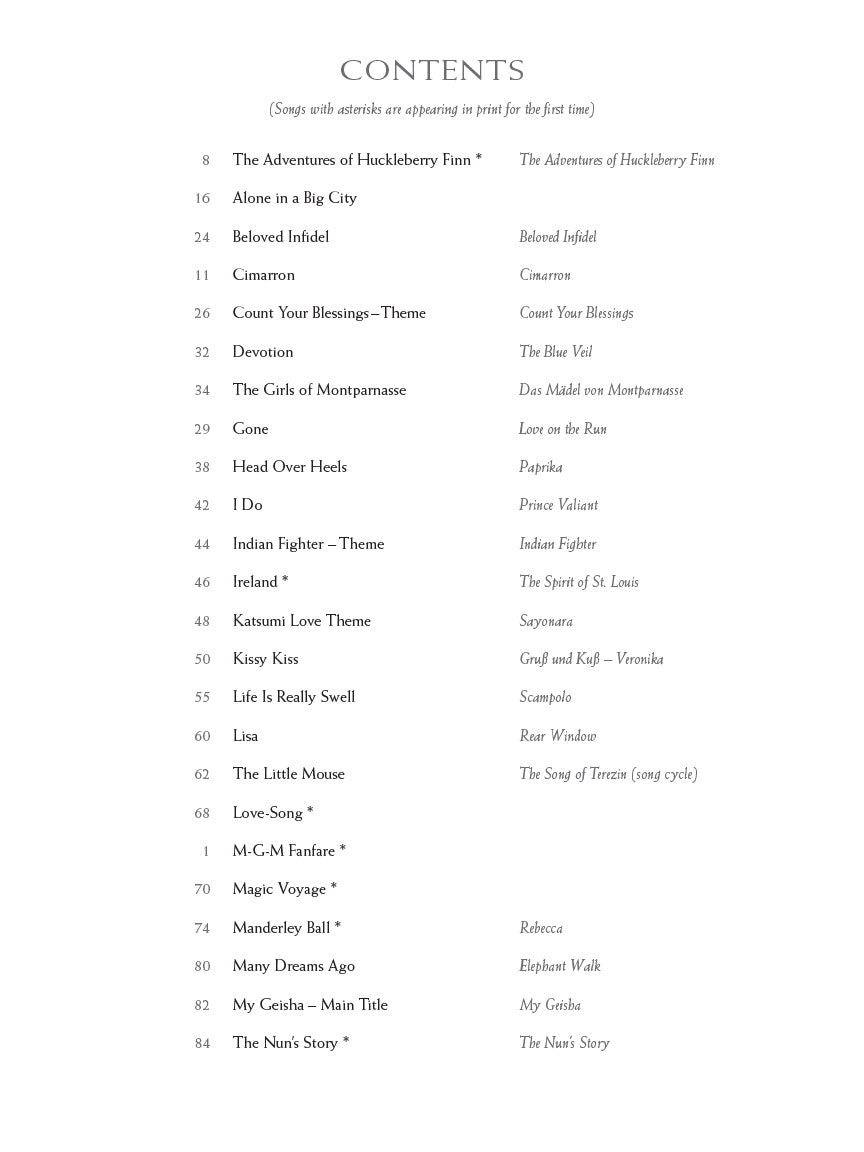 The Franz Waxman Collection