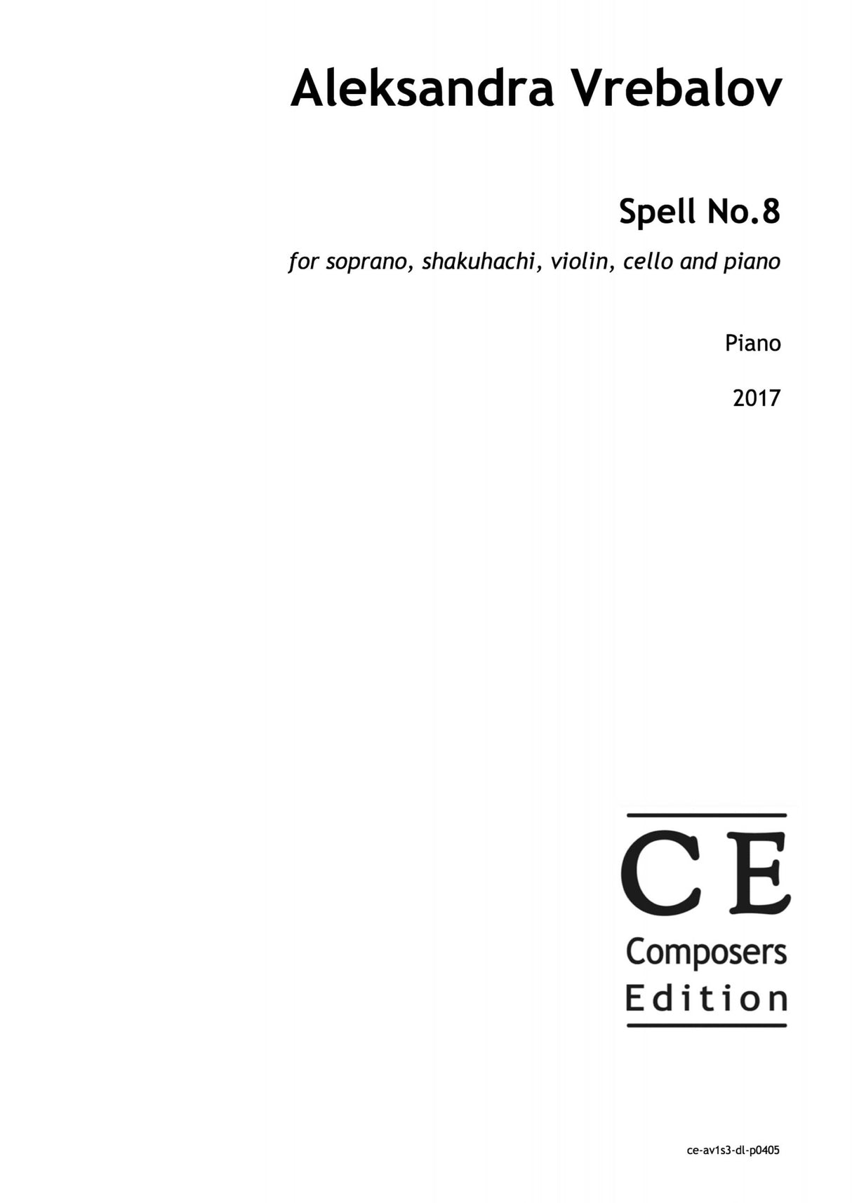 Vrebalov: Spell No. 8