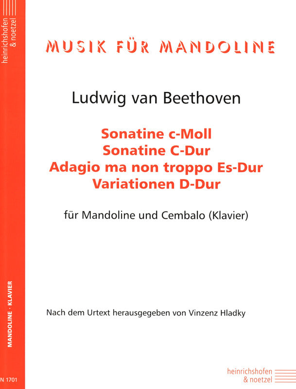 Beethoven: Music for Mandolin, WoO 43 & 44
