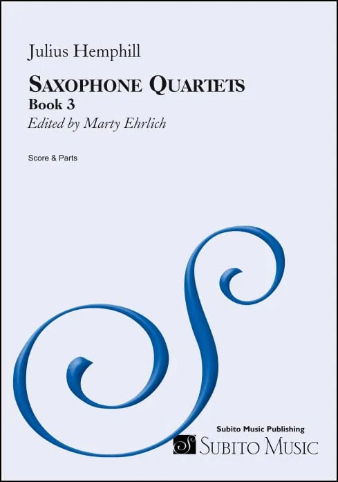 Hemphill: Saxophone Quartets - Book 3