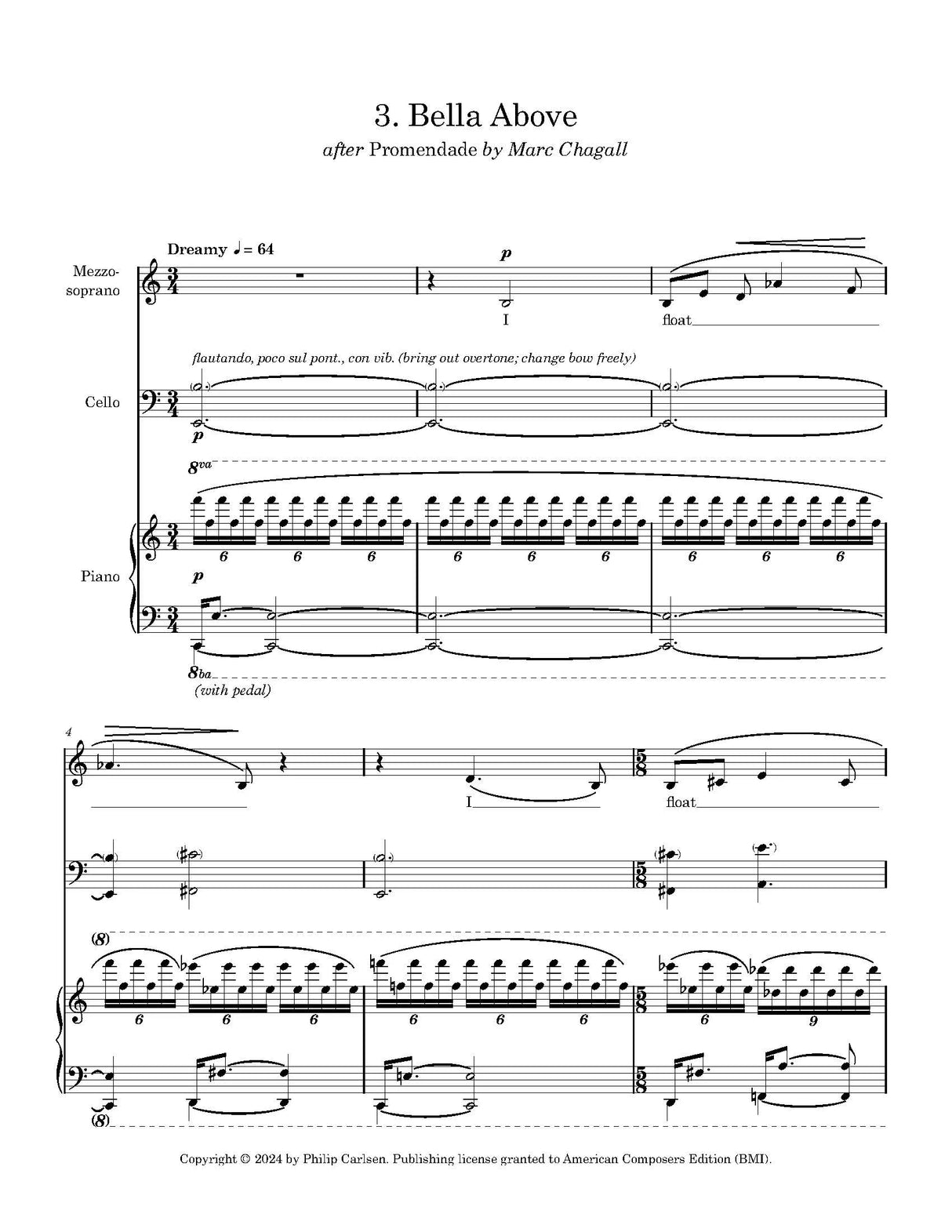 Carlsen: Three Paintings