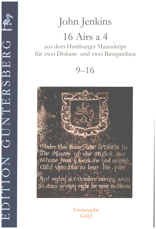 Jenkins: 16 Airs for 4 - Volume 2