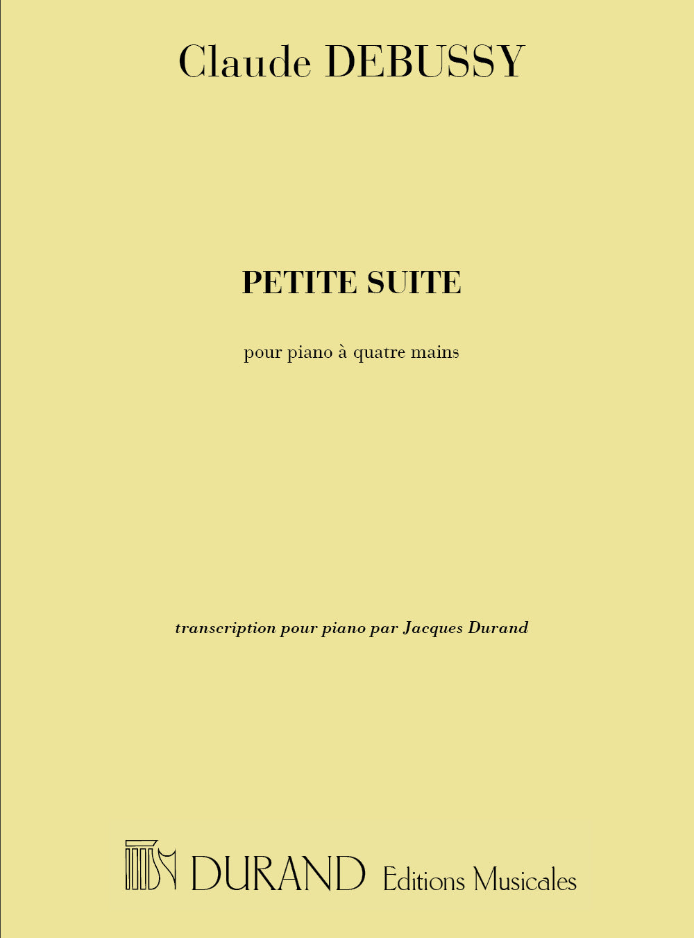 Debussy: Petite Suite (transc. for solo piano)