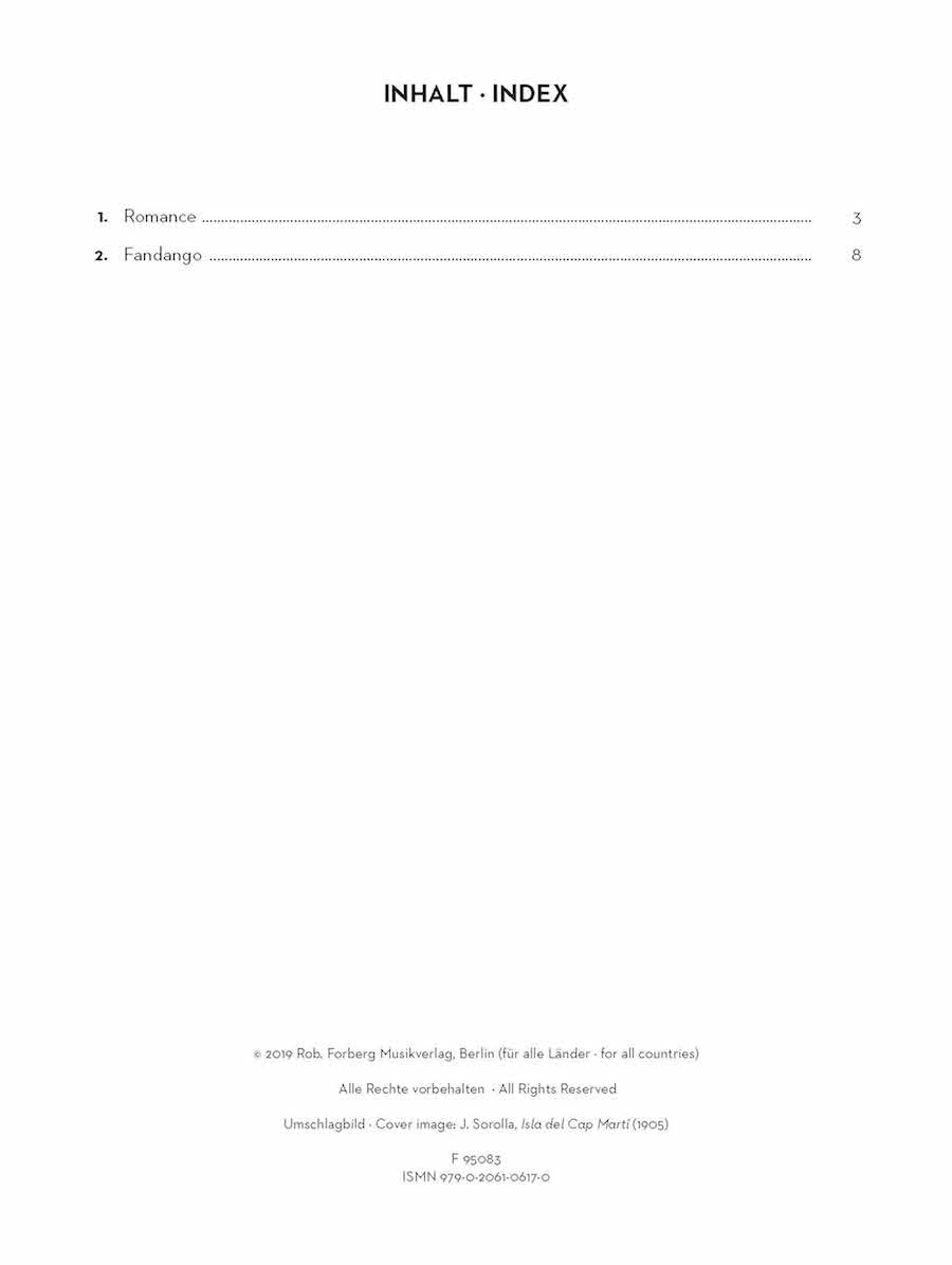 Nápravník: Two Spanish Pieces, Op. 51