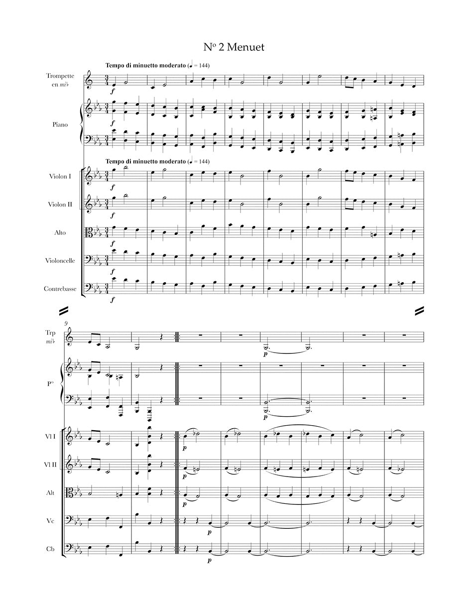 Saint-Saëns: Septuor for Trumpet, Piano, Violins, Viola, Cello and Double Bass in E-flat Major, Op. 65