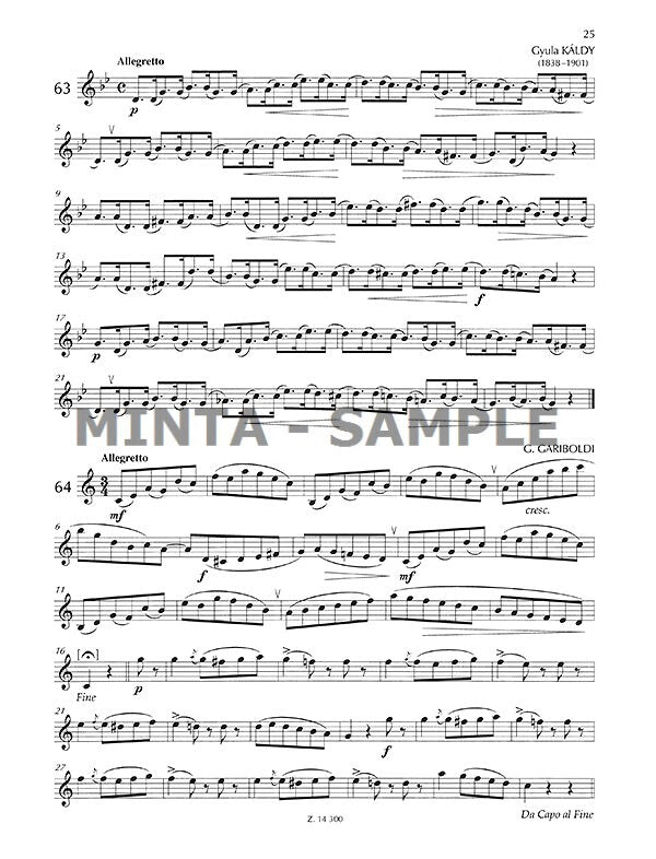 Clarinet Etudes