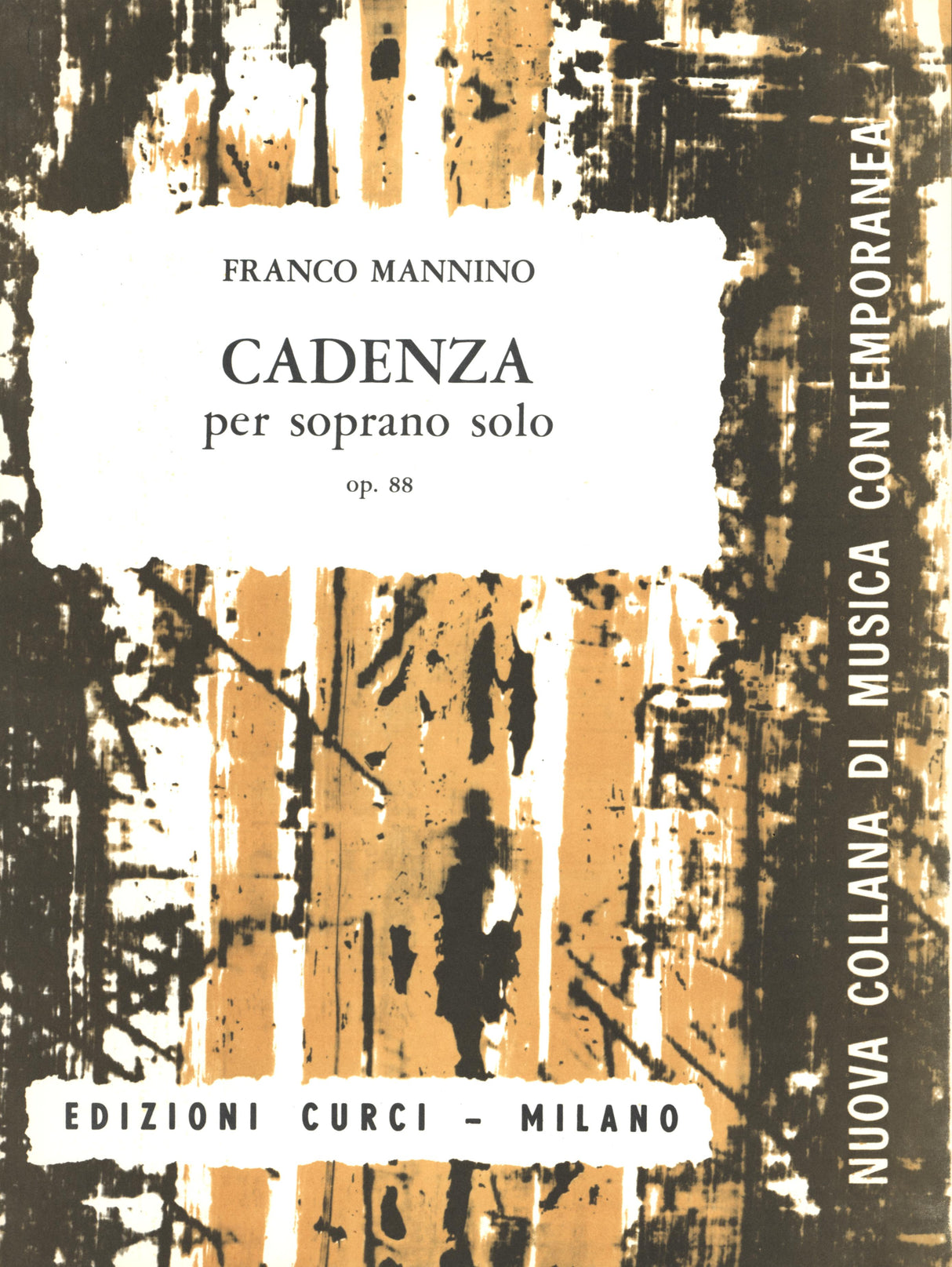 Mannino: Cadenza, Op. 88