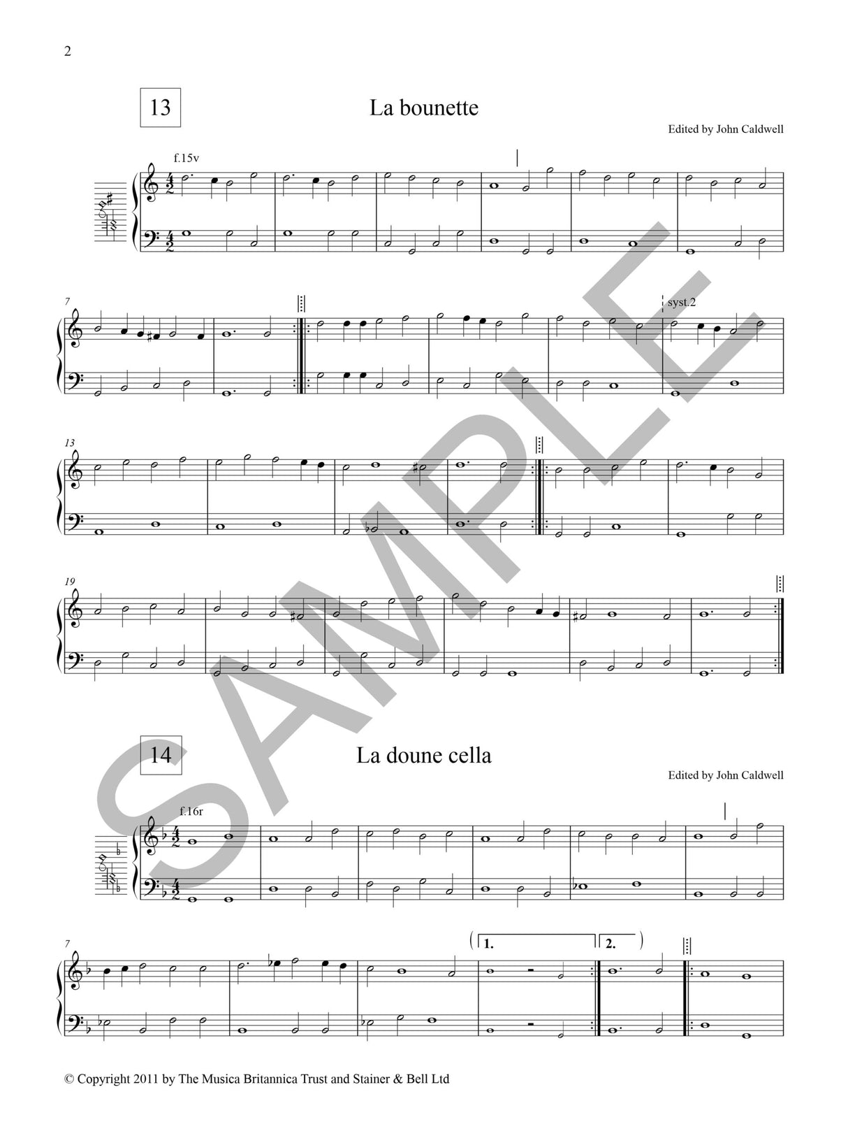 35 Pieces from The Mulliner Book