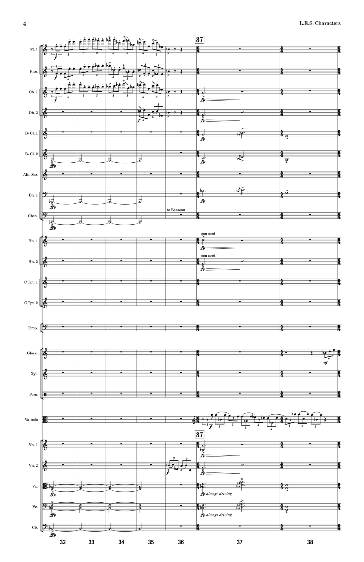 Montgomery: L.E.S. Characters