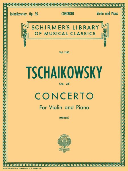 Tchaikovsky: Violin Concerto in D Major, Op. 35
