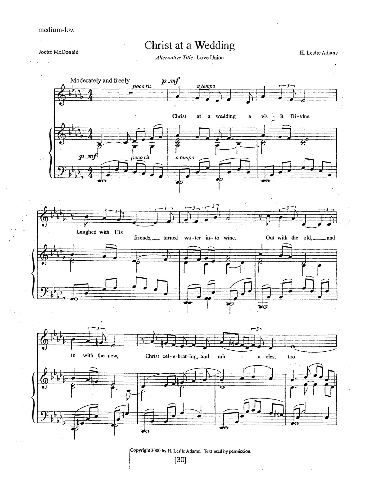 H.L. Adams: Daybirth