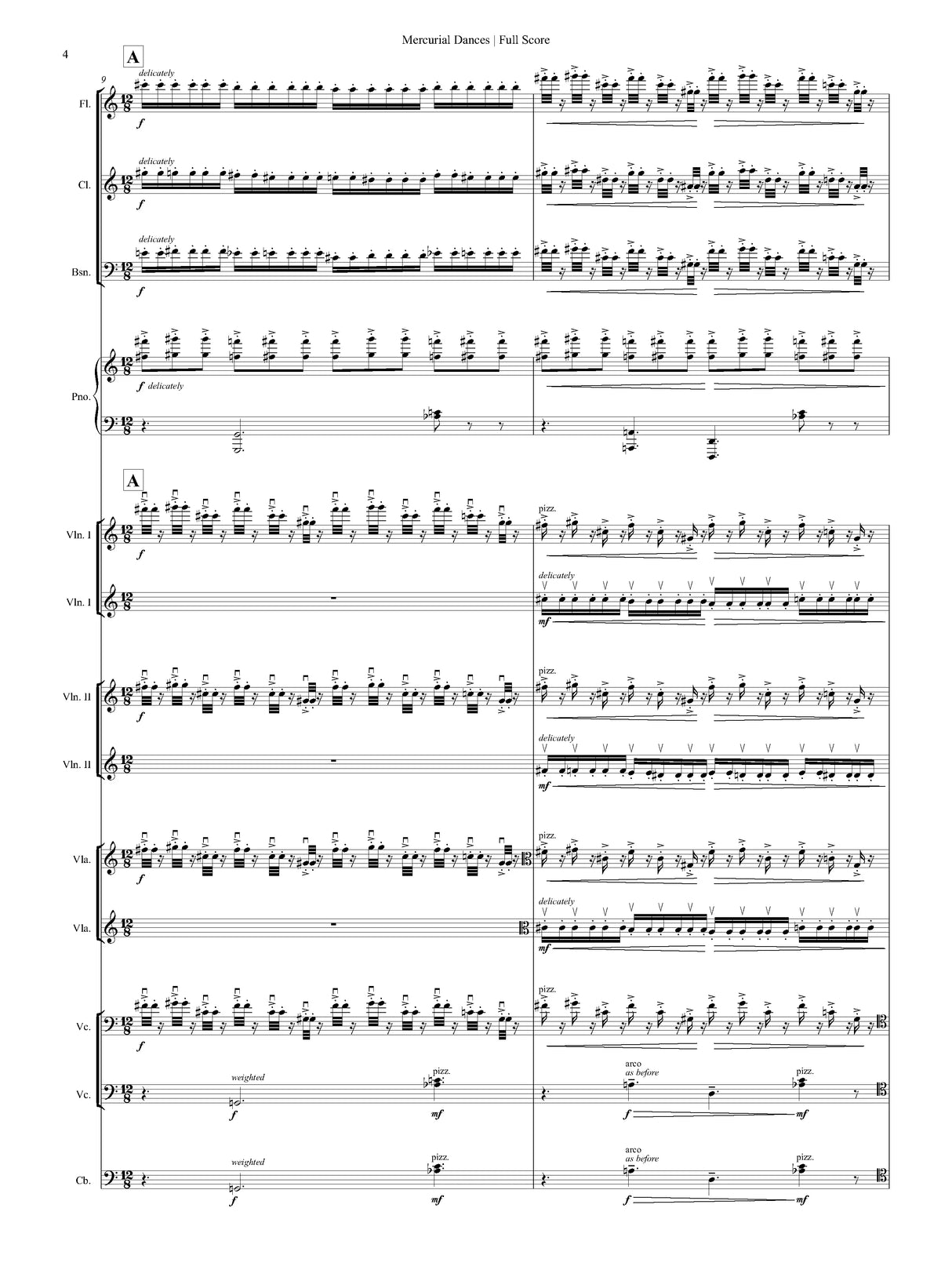 Stubblefield: Mercurial Dances, Op. 15