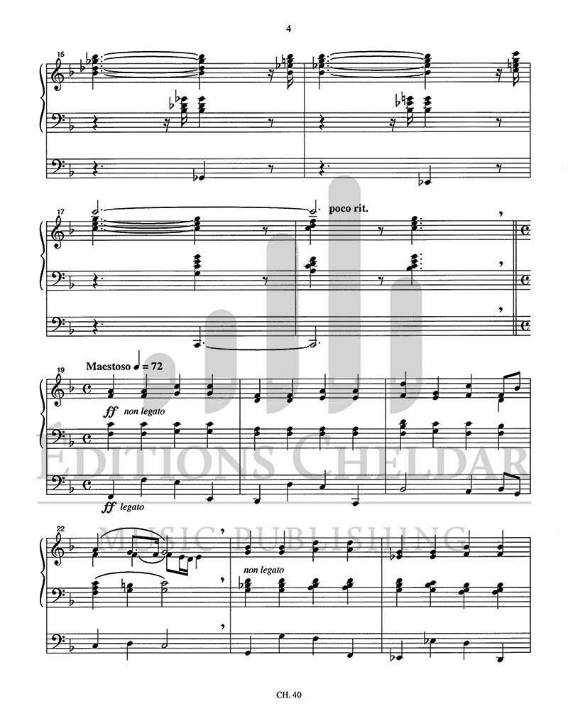 Bédard: Variations sur "Christus Vincit"