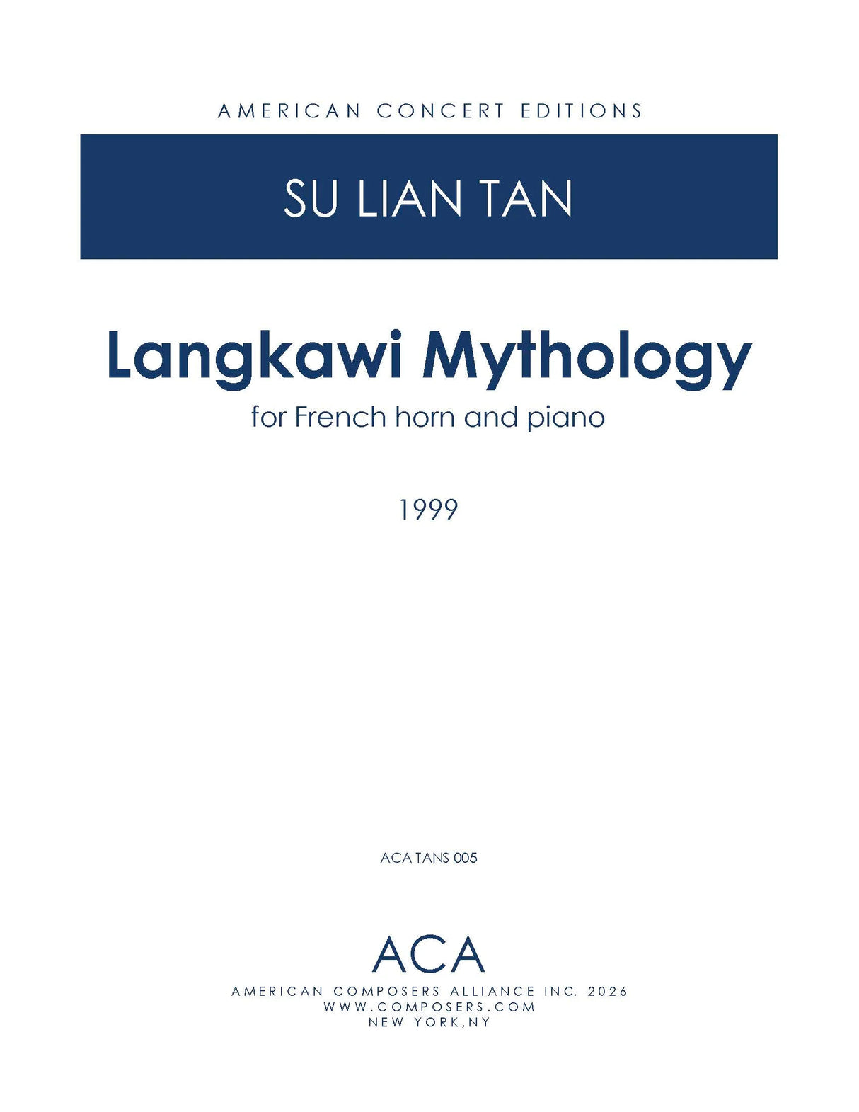 Tan: Langkawi Mythology