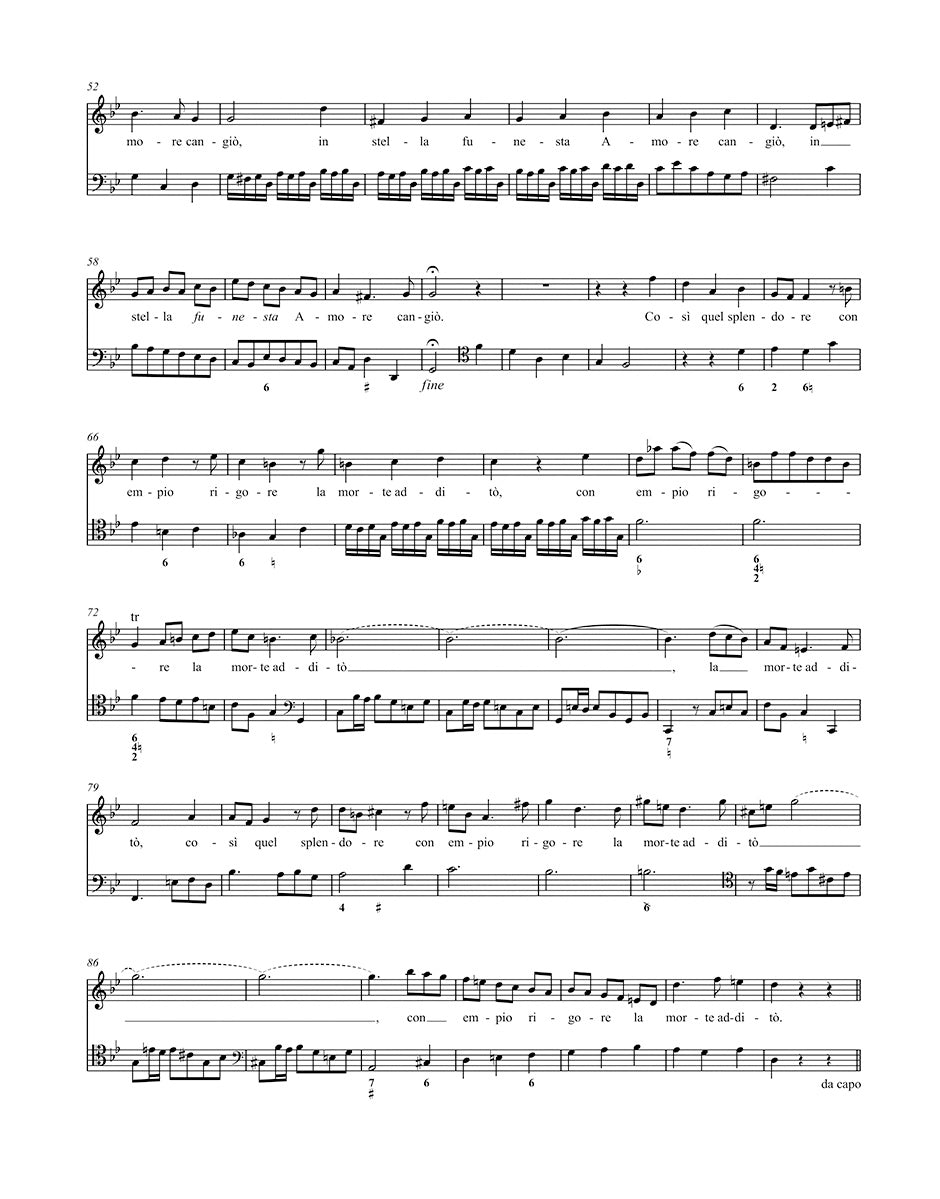 Handel: Cantatas for solo voice and basso continuo