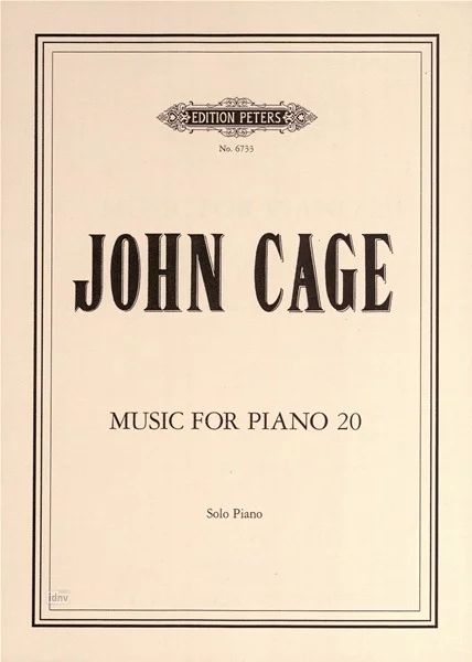 Cage: Music for Piano 20