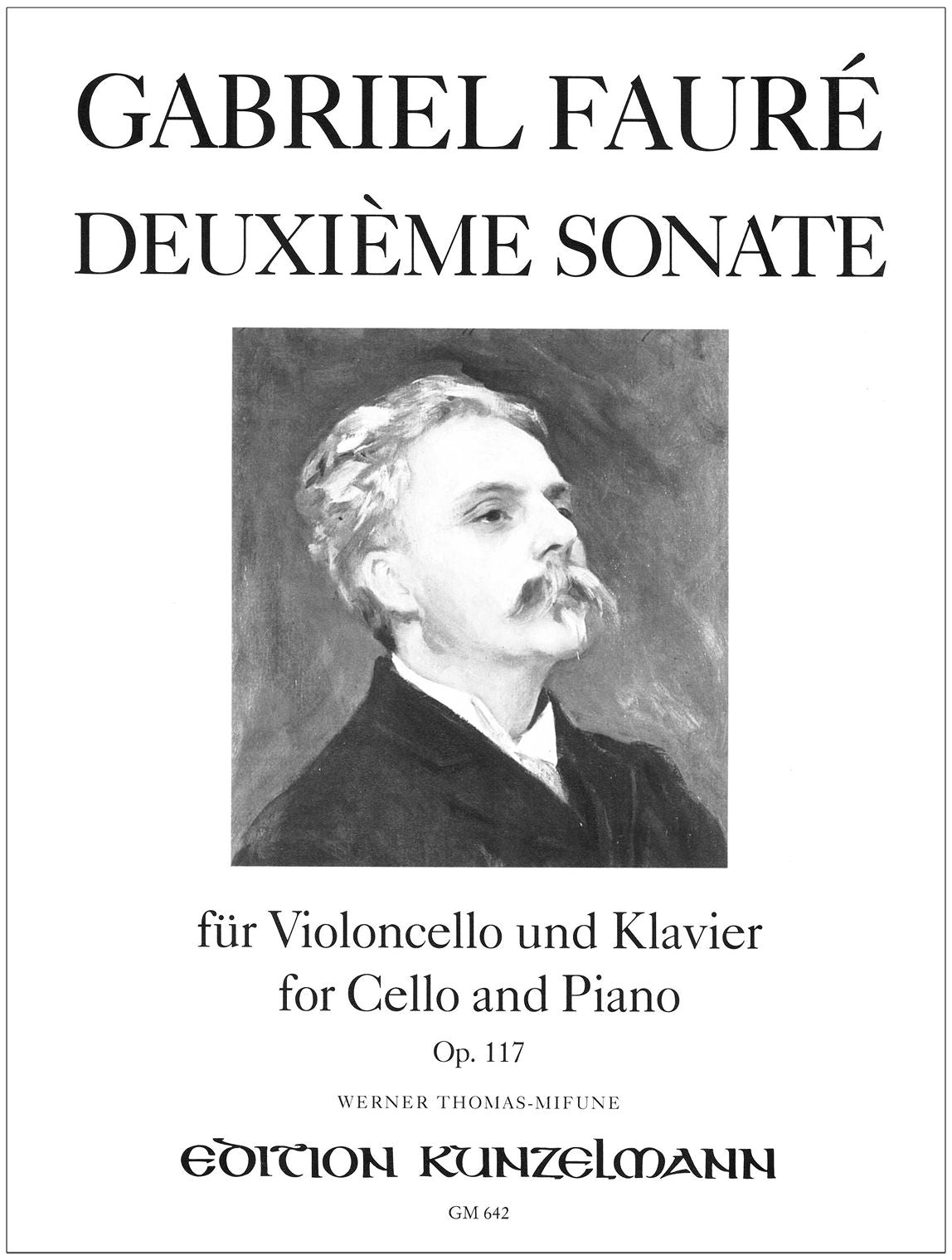 Fauré: Cello Sonata No. 2 in G Minor, Op. 117