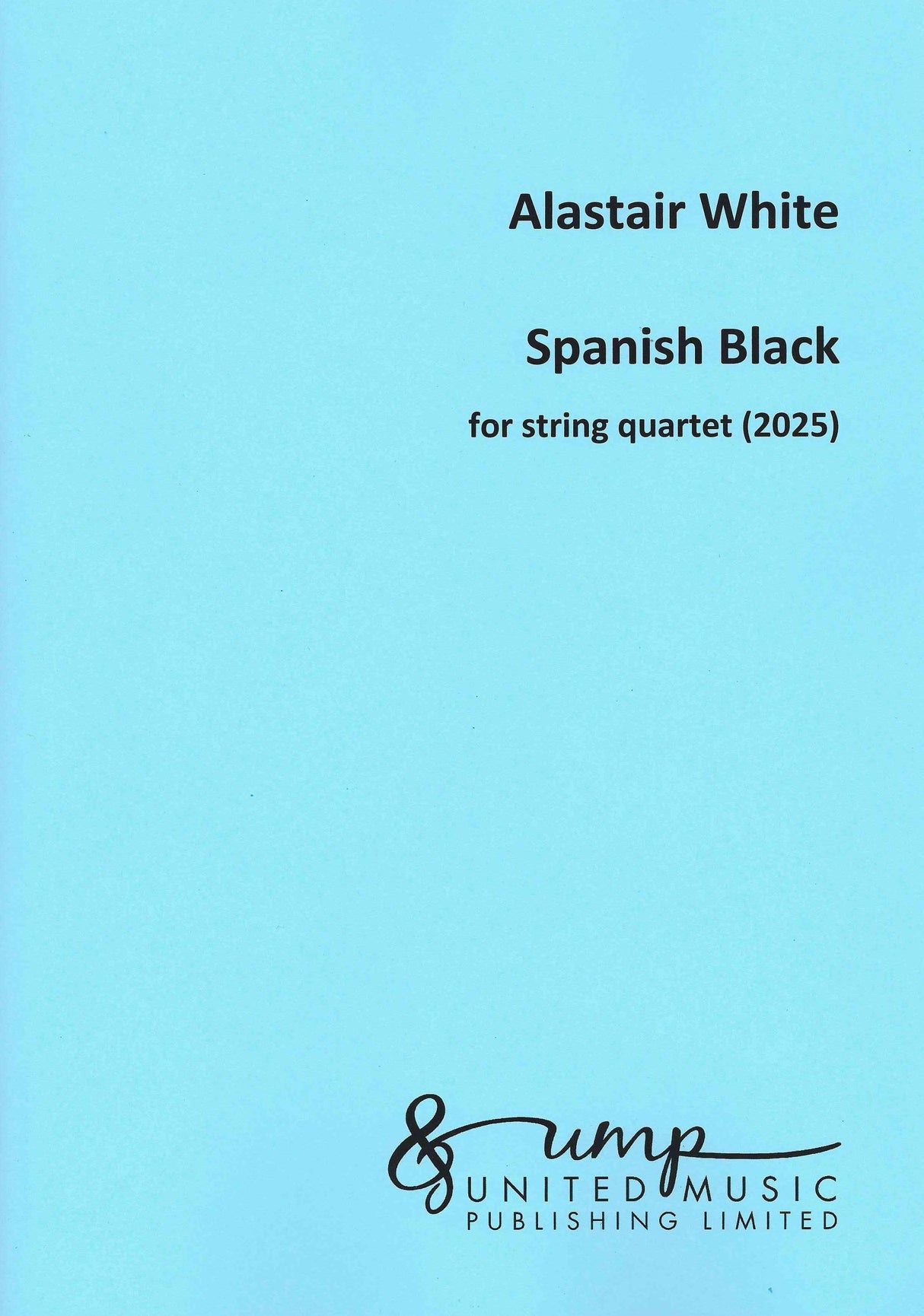 A. White: Spanish Black