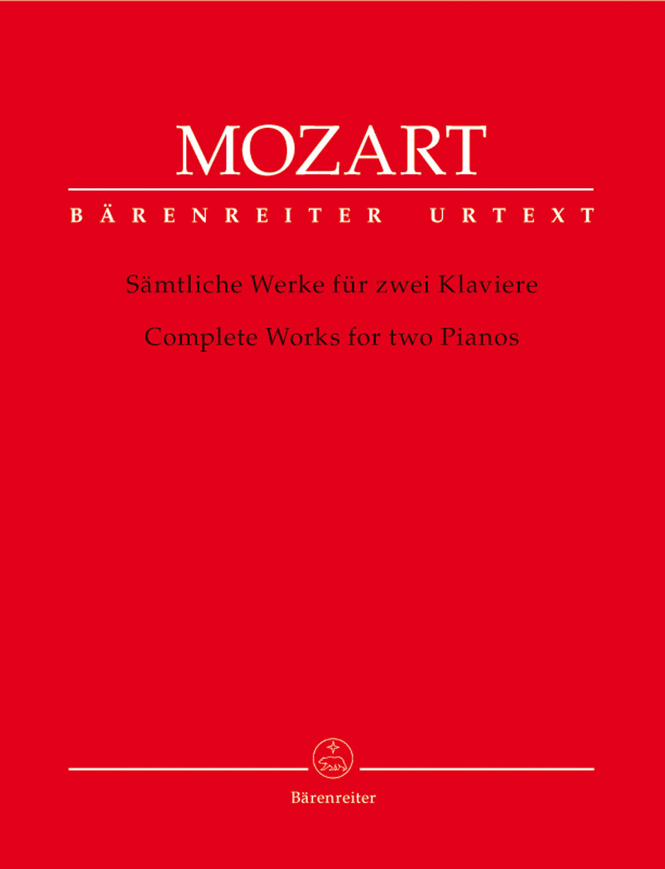 Mozart: Complete Works for Two Pianos – Ficks Music