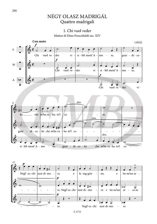 Kodály: Choral Works for Children's and Female Voices