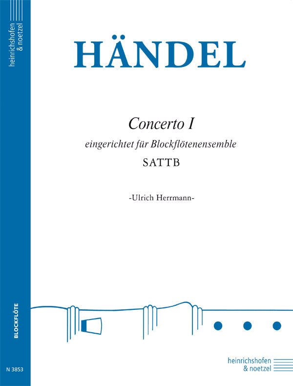Handel: Oboe Concerto No. 1 (arr. for recorder quintet)