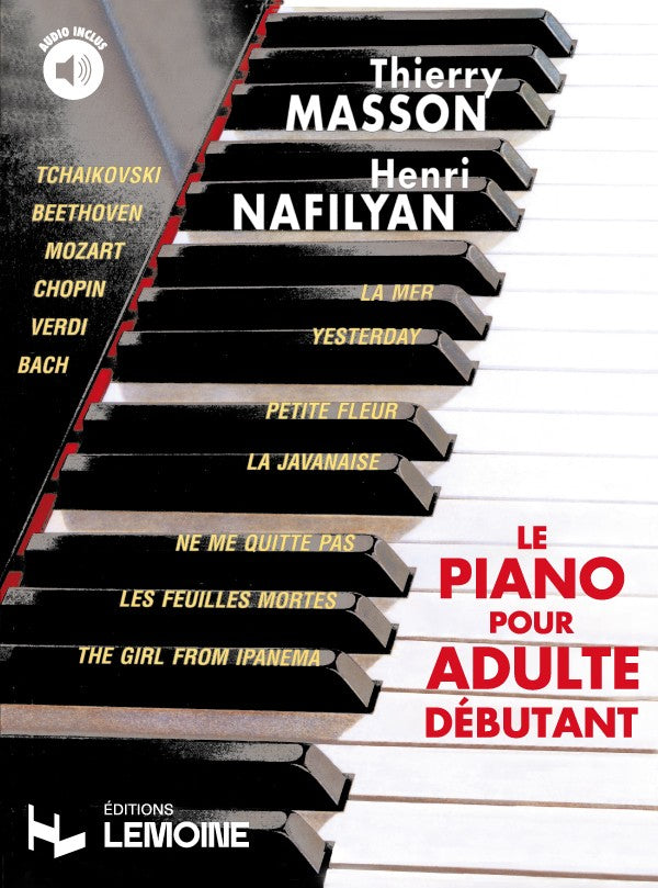 Piano pour adulte débutant