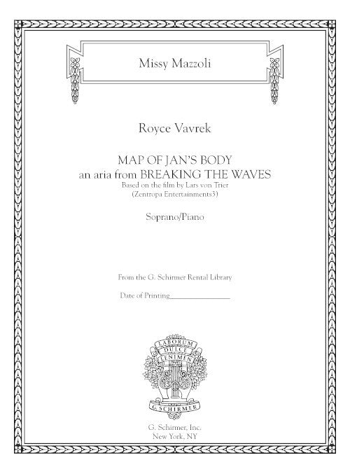 Mazzoli: Map of Jan's Body