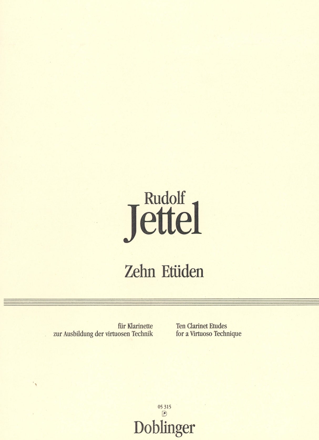 Jettel: 10 Etudes