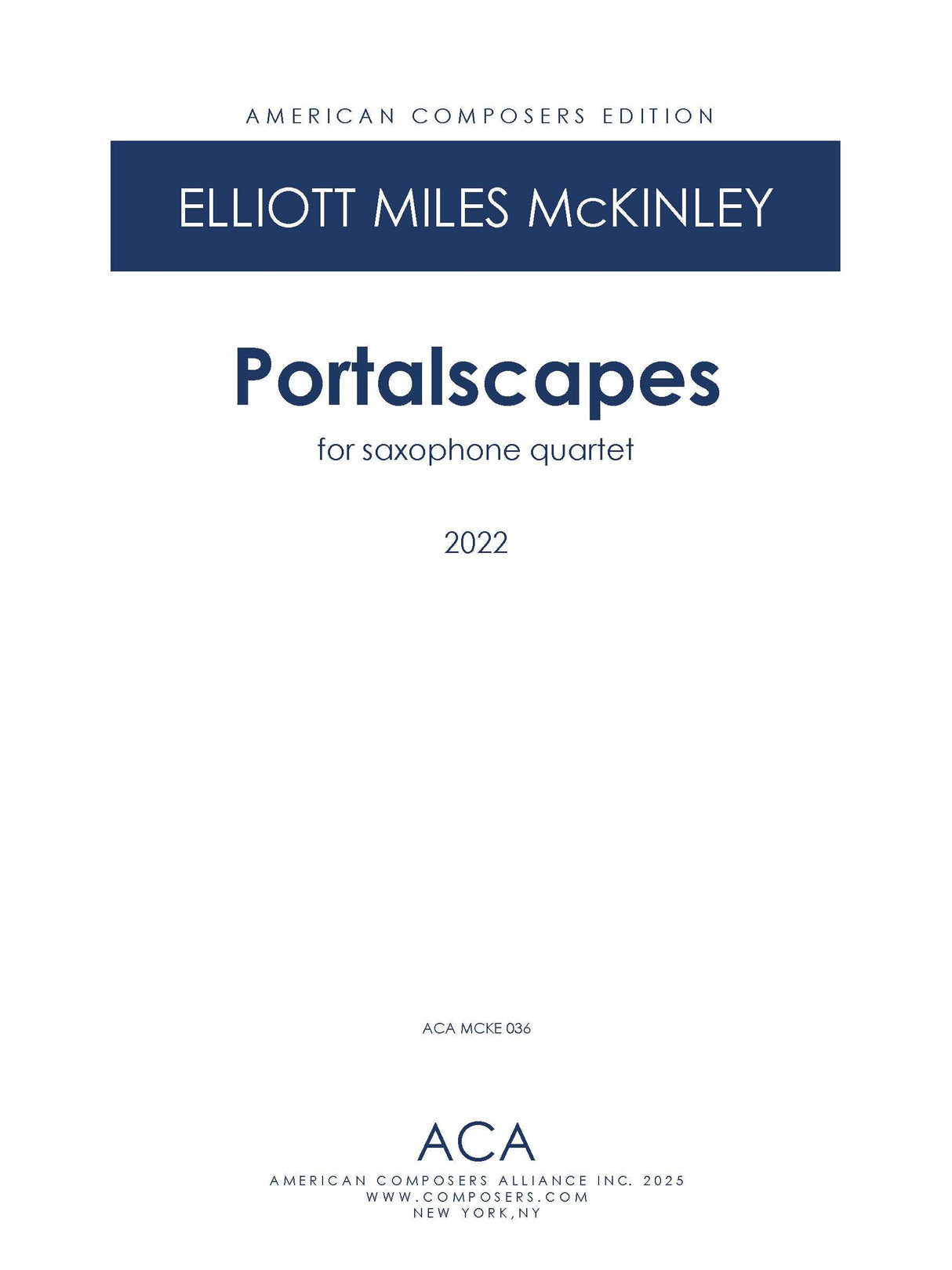 McKinley: Portalscapes