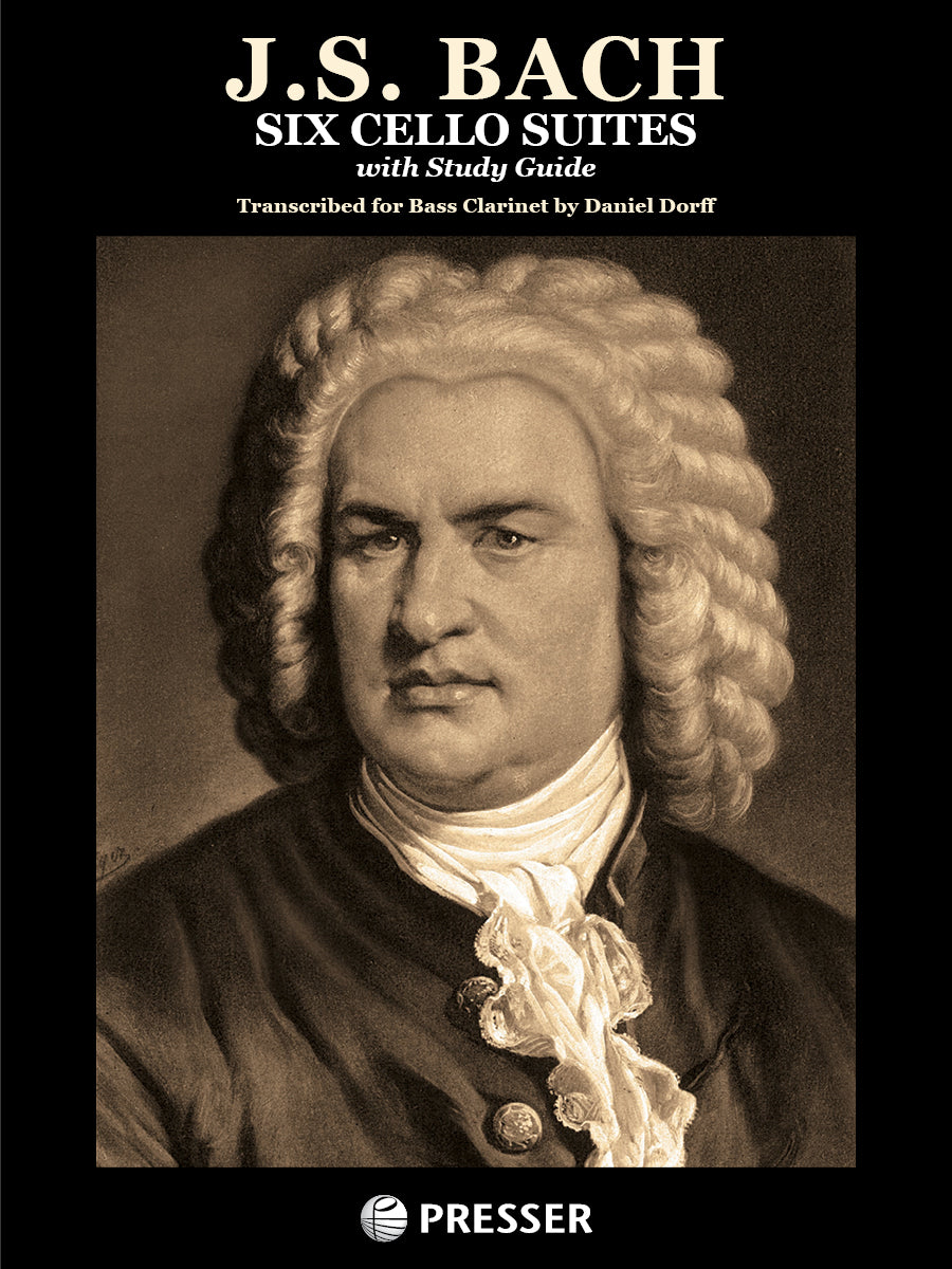 Bach: Six Cello Suites, BWV 1008-1012 (arr. for bass clarinet)