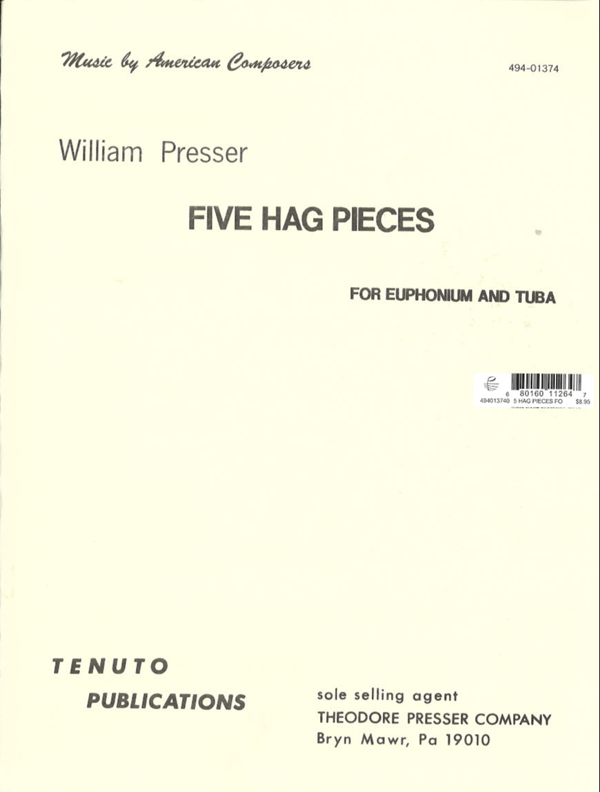 Presser: Five Hag Pieces