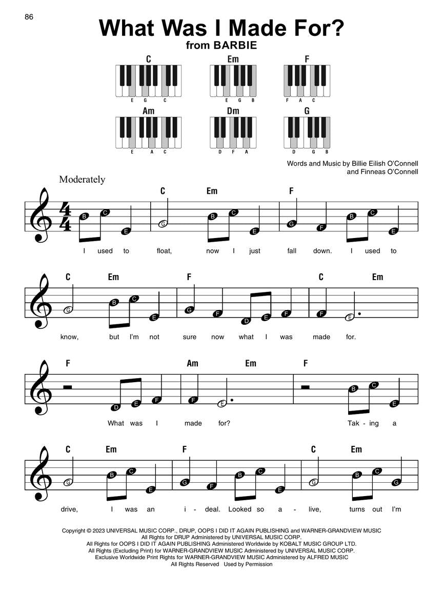 Super Easy Songbook: Movie Hits