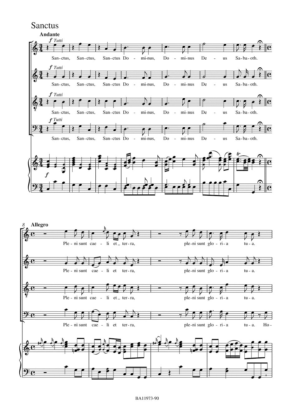 Mozart: Missa in C Major, K. 220 (196b)