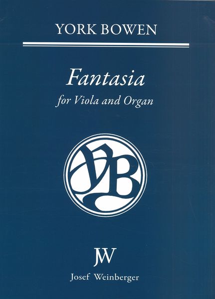 Bowen: Fantasia for Viola & Organ