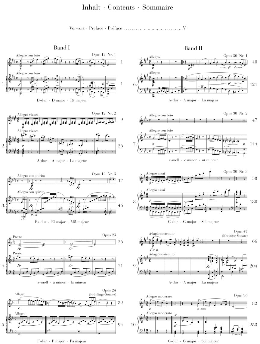 Beethoven: Violin Sonatas - Volume I