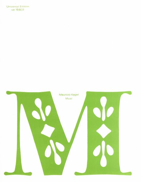 Kagel: Musi - No. 7 from Programm